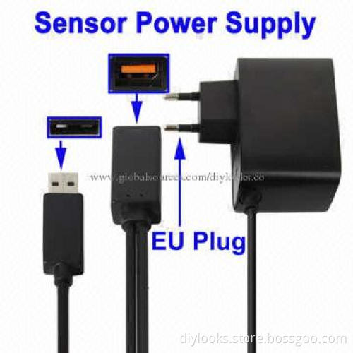Kinect AC Adapter for XBOX 360 (EU Plug), 100-240V, 50/60Hz Input Voltage